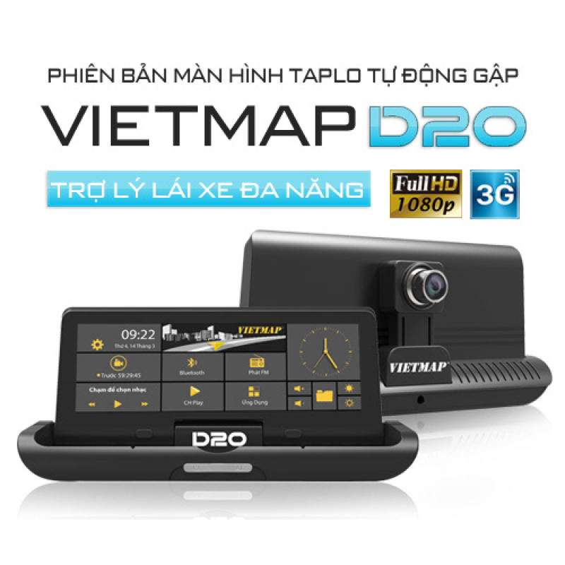 CAMERA HÀNH TRÌNH Ô TÔ VIETMAP D20